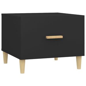 vidaXL Konferenčn&yacute; stol&iacute;k čierny 50x50x40 cm spracovan&eacute; drevo