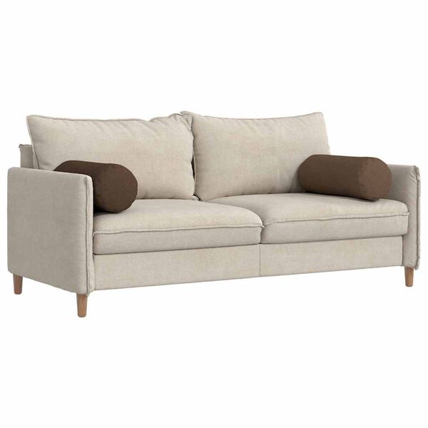 vidaXL Podložkov&eacute; vank&uacute;&scaron;e 2 pcs Hned&aacute; &Oslash; 25 x 70 cm l&aacute;tka