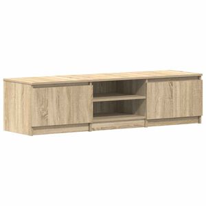 vidaXL TV skrinka, dub sonoma 140x40x35,5 cm, kompozitn&eacute; drevo