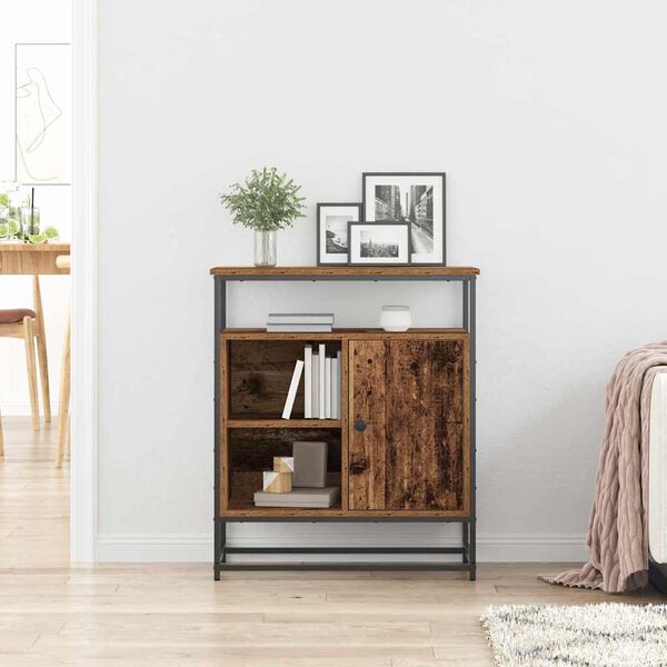 vidaXL Serv&iacute;rovacia skriňa Star&eacute; drevo 69 x 35 x 80 cm