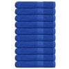 vidaXL Saunov&eacute; osu&scaron;ky FROGN 10 ks modr&eacute; 80x200 cm 360 g/m&sup2;