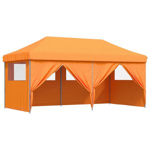 vidaXL P&aacute;rty stan 292 x 580 x 315 cm Oranžov&aacute; Oxfordsk&aacute; l&aacute;tka