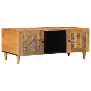 vidaXL Konferenčn&yacute; stol&iacute;k Pr&iacute;rodn&aacute; 100 x 54 x 40 cm