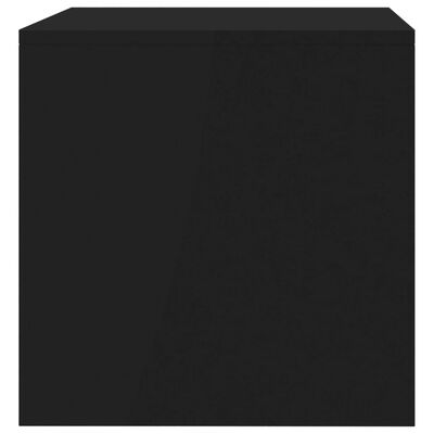 vidaXL TV skrinka čierna 80x40x40 cm drevotrieska