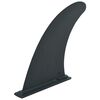 vidaXL Stredov&aacute; plutva na paddleboard čierna 18,3x21,2 cm plastov&aacute;