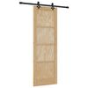 vidaXL Posuvn&eacute; dvere ORKDAL Pr&iacute;rodn&aacute; 73,5 x 211 cm Borovicov&yacute; mas&iacute;v