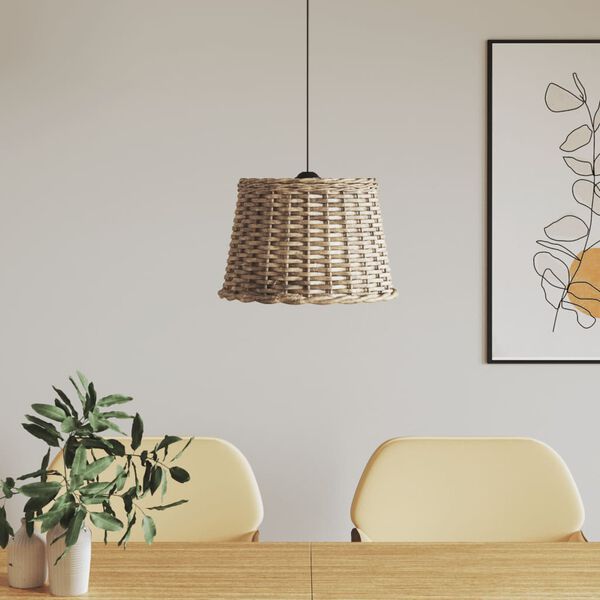 vidaXL Tienidlo na stropn&uacute; lampu, hned&eacute; &Oslash;40x26 cm, pr&uacute;tie