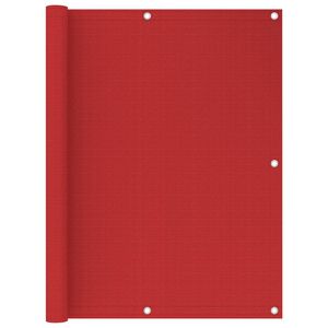 vidaXL Balk&oacute;nov&aacute; mark&iacute;za červen&aacute; 120x500 cm HDPE