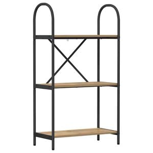 vidaXL Reg&aacute;l na knihy 3 &uacute;rovn&iacute; 60 x 30 x 109 cm Kompozitn&eacute; drevo