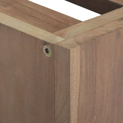 vidaXL Nástenná kúpeľňová skrinka 60x39x40 cm masívne tíkové drevo