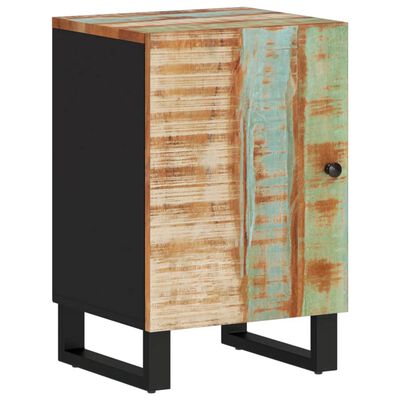 vidaXL 5-dielna súprava kúpeľňového nábytku masívne recyklované drevo