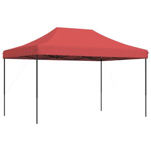 vidaXL P&aacute;rty stan 292 x 440 x 315 cm V&iacute;novo červen&aacute; Oxfordsk&aacute; l&aacute;tka