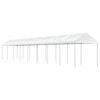 vidaXL Alt&aacute;nok so strechou, biely 17,84x2,28x2,69 m, polyetyl&eacute;n