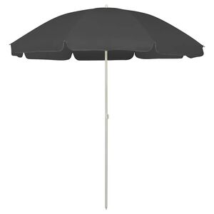 vidaXL Pl&aacute;žov&yacute; slnečn&iacute;k, antracitov&yacute; 240 cm