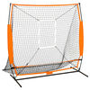 vidaXL Tr&eacute;ningov&aacute; sieť na baseball čierna 174x76x158,5 cm