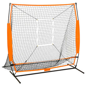 vidaXL Tr&eacute;ningov&aacute; sieť na baseball čierna 174x76x158,5 cm