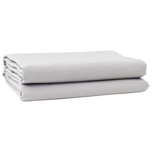 vidaXL N&aacute;hradn&aacute; l&aacute;tka na mark&iacute;zu Svetlosiv&aacute; 1000 x 160 cm Polyester