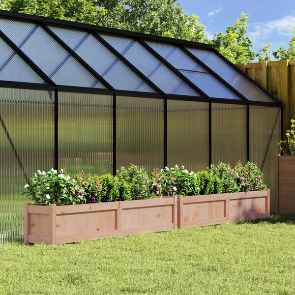 vidaXL Záhradné kvetináče 2 ks masívny douglas