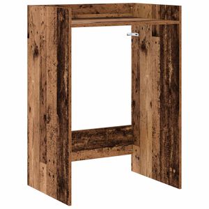 vidaXL Kabinet na pr&aacute;čku s &uacute;ložiskom Star&eacute; drevo 67,5 x 48 x 97 cm
