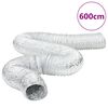 vidaXL Ventilačn&eacute; potrubie hlin&iacute;kov&eacute; 6 m &Oslash;20 cm
