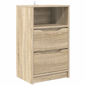 vidaXL Nočn&yacute; stol&iacute;k Dub sonoma 40 x 30 x 67 cm Kompozitn&eacute; drevo