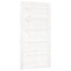 vidaXL Dvere do stodoly biele 100x1,8x204,5 cm mas&iacute;vna borovica