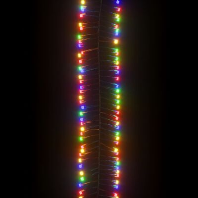 vidaXL Reťaz so zhlukmi LED, 1000 diód, farebná 11 m, PVC