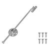 vidaXL Ťahov&yacute; p&aacute;nt 12 ks Strieborn&aacute; 190 mm Kov