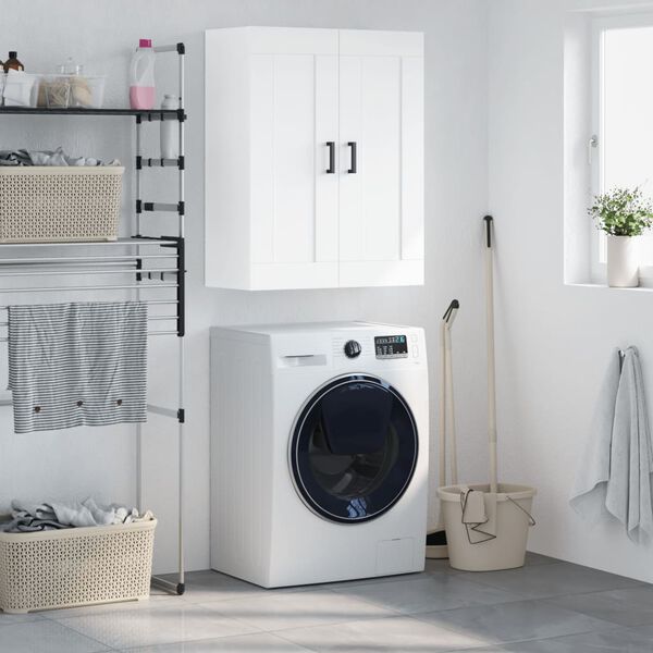 vidaXL N&aacute;stenn&aacute; skrinka biela 69,5x34x90 cm kompozitn&eacute; drevo