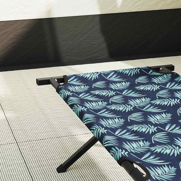 vidaXL Skladacia kempingov&aacute; posteľ List 2 pcs Les 193 x 69 x 45 cm