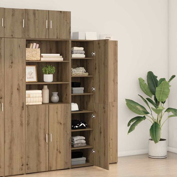 vidaXL Highboard Remeseln&yacute; dub 40 x 42,5 x 185 cm
