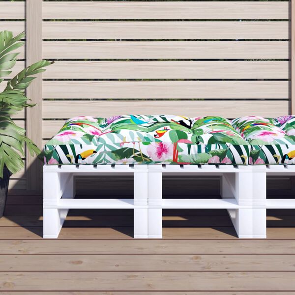 vidaXL Podložka na paletov&uacute; pohovku viacfarebn&aacute; 120x80x12 cm l&aacute;tka