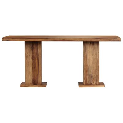 vidaXL Masívny jedálenský stôl zo sheeshamového dreva 175x90x77 cm