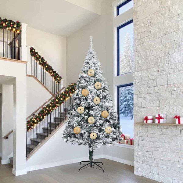 vidaXL Vianočn&aacute; guľa Set XXL 4 pcs Zlat&aacute; Plast