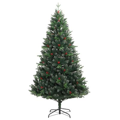 vidaXL Umelý výklopný vianočný stromček 150 LED 150 cm