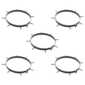 vidaXL Svorka na aer&aacute;tor s hrotmi 5 pcs &Oslash; 30 cm Oceľ
