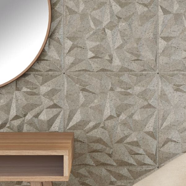 vidaXL N&aacute;stenn&eacute; panely 24 ks, beton 50x50 cm, XPS 6 m&sup2; ametyst