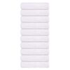 vidaXL Osu&scaron;ky do k&uacute;peľne FROGN 10 ks biele 100x150 cm 360 g/m&sup2;