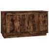vidaXL Komoda dymov&yacute; dub 102x35x55 cm spracovan&eacute; drevo