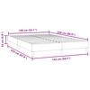 vidaXL Box Spring Posteľ bez matraca Tmavo zelen&aacute; 140x220 cm Zamat