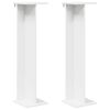 vidaXL Stojan na rastliny 2 ks Biela 25 x 25,5 x 100,5 cm