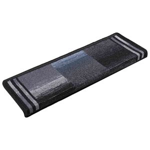 vidaXL N&aacute;&scaron;ľapy na schody samolepiace 5 ks 65x21x4 cm čierne a siv&eacute;