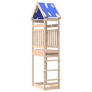 vidaXL Hern&aacute; veža Hned&aacute; 52,5 x 85 x 265 cm Mas&iacute;vne borovicov&eacute; drevo