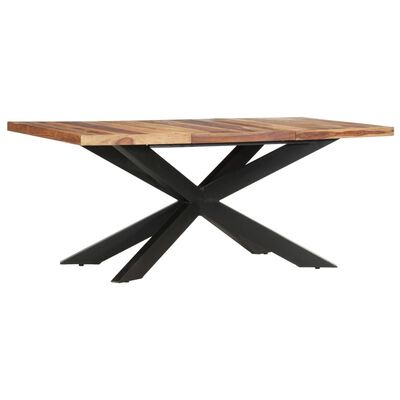 vidaXL Jedálenský stôl 180x90x76 cm sheeshamový masív