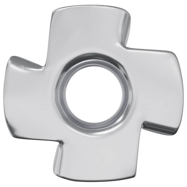 vidaXL Pr&uacute;dov&aacute; T-matica 12 pcs Strieborn&aacute; M6 mm Oceľ