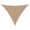 vidaXL Tieniaca plachta 160 g/m&sup2; sivohned&aacute; 2,5x2,5x3,5 m HDPE
