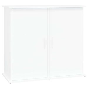 vidaXL Stojan na akv&aacute;rium biely 81x36x73 cm kompozitn&eacute; drevo