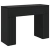 vidaXL Konferenčn&yacute; stol&iacute;k Čierna 102 x 35 x 75 cm Kompozitn&eacute; drevo