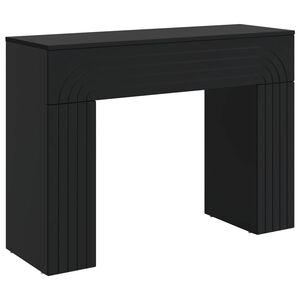 vidaXL Konferenčn&yacute; stol&iacute;k Čierna 102 x 35 x 75 cm Kompozitn&eacute; drevo