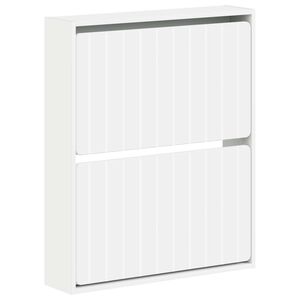 vidaXL N&aacute;stenn&yacute; botn&iacute;k ZWOLLE 71 x 17 x 86 cm Kompozitn&eacute; drevo Biela